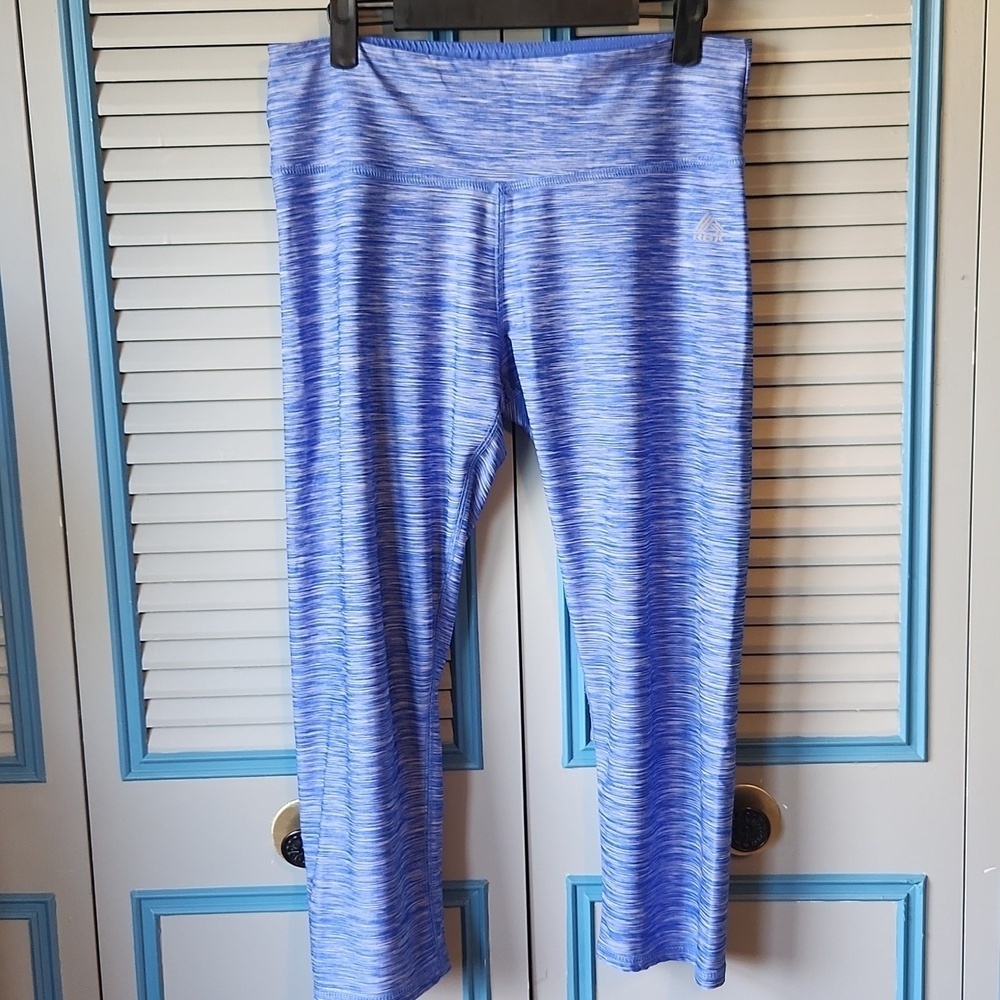 Final Sale RBX Women’s Blue Workout Ankle Pants - Picture 2 of 13